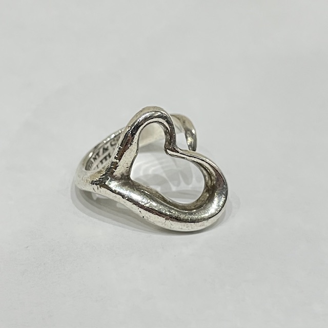 写真：Tiffany＆Co.　ティファニー　オープンハート　リング　SV925