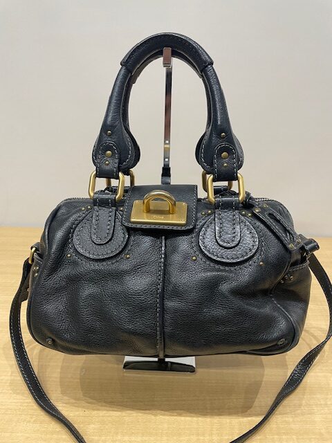 写真：Chloé　クロエ　パディントン　ハンドバッグ　ブラック　