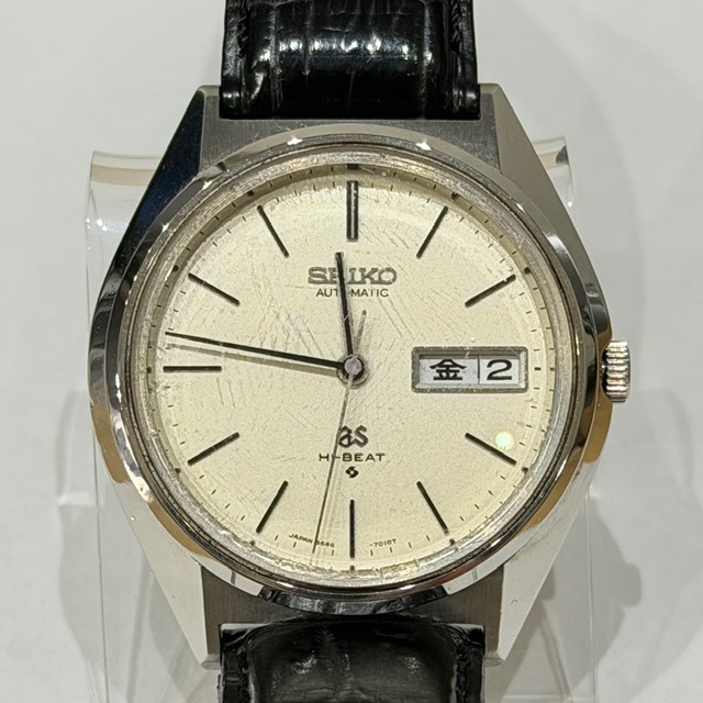 写真：SEIKO　セイコー　グランドセイコー　ハイビート　メダリオン