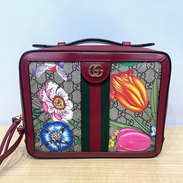 写真：GUCCI　グッチ　シェリーライン　2WAYバッグ