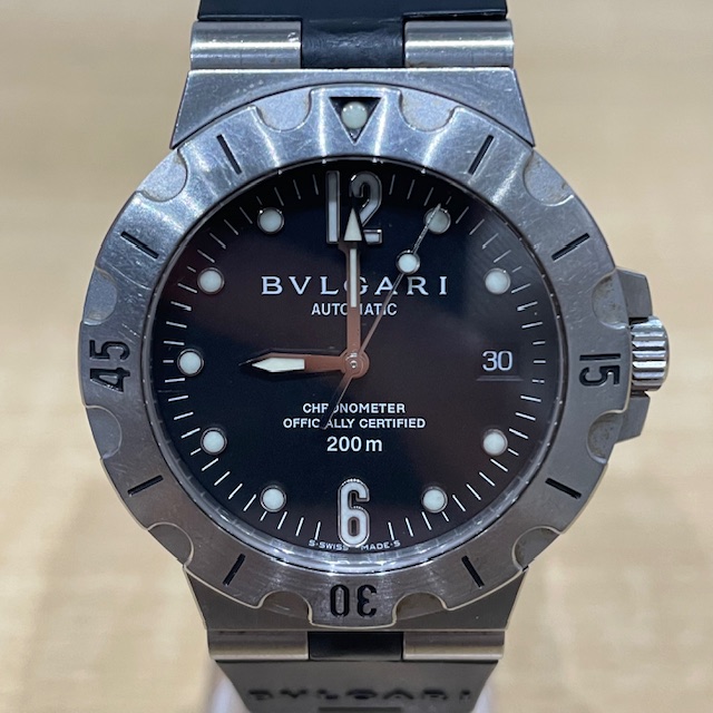 写真：BVLGARI　ブルガリ　ディアゴノ　不動品